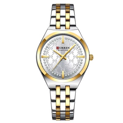 Curren Silver Gold Γυναικείο Ρολόι 