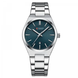 Curren Silver Blue Γυναικείο Ρολόι 