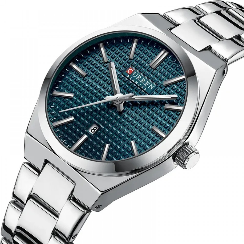 Curren Silver Blue Γυναικείο Ρολόι 