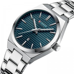 Curren Silver Blue Γυναικείο Ρολόι 