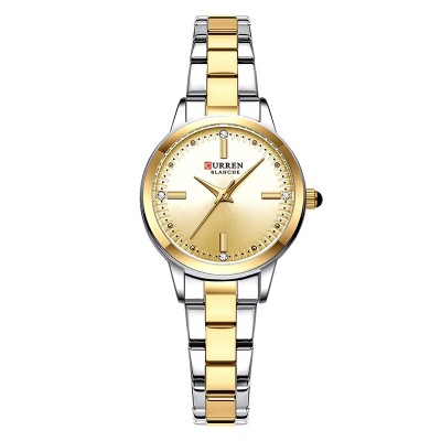 Curren Silver Gold Γυναικείο Ρολόι 