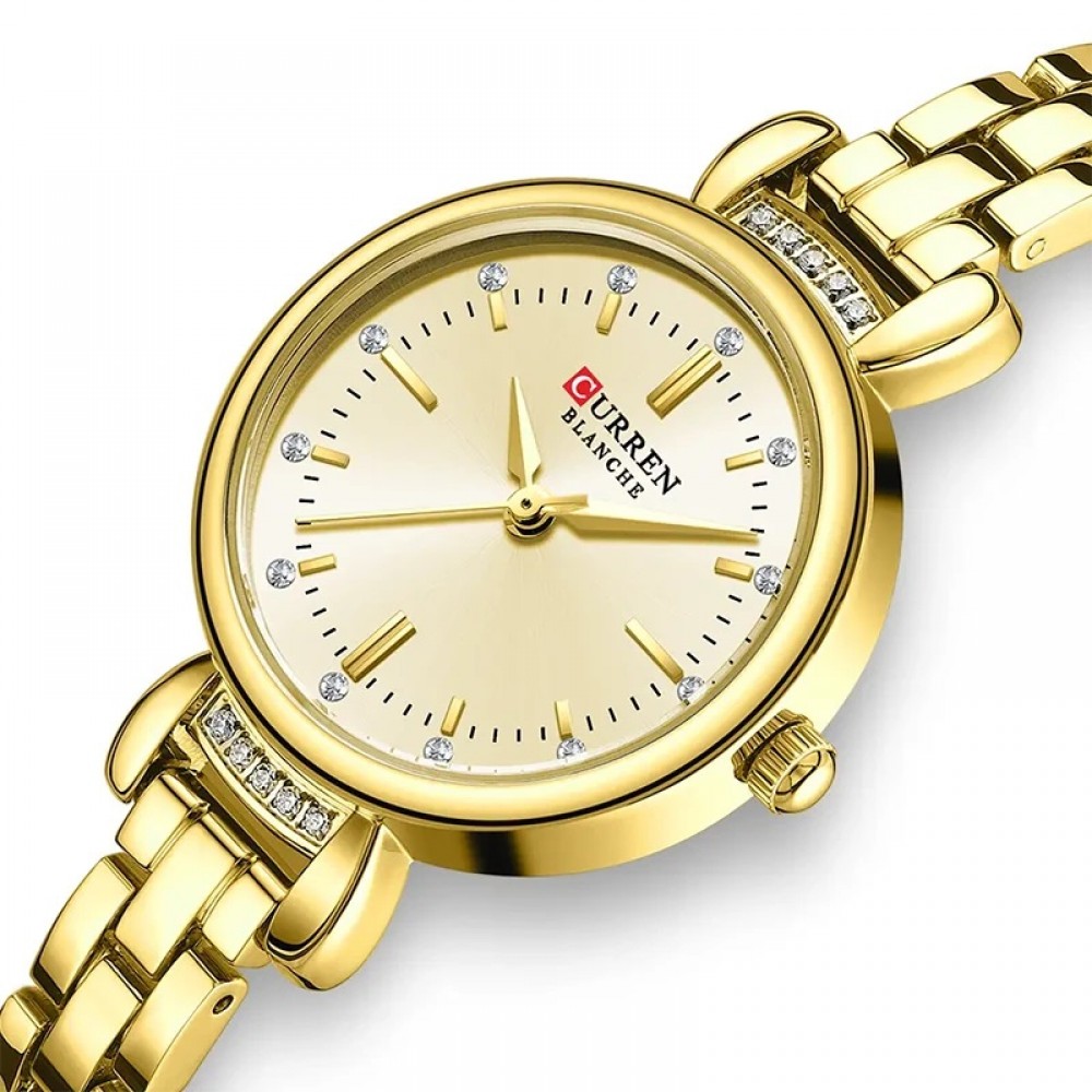 Curren Gold Γυναικείο Ρολόι 