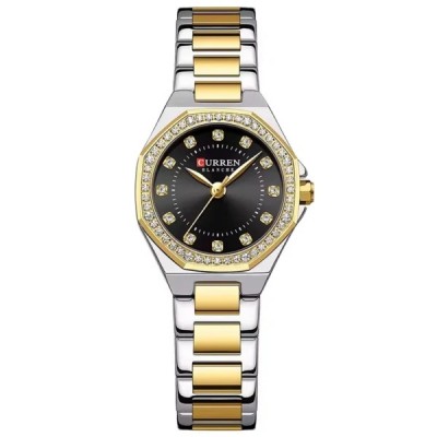 Curren Silver Gold Black Γυναικείο Ρολόι 