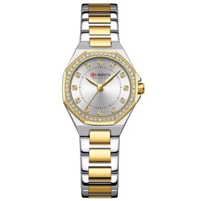 Curren Silver Gold Γυναικείο Ρολόι 