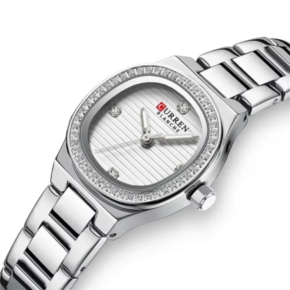 Curren  ασήμι λευκό Γυναικείο Ρολόι 