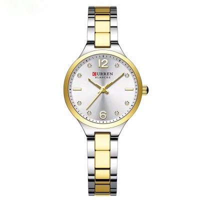 Curren Silver Gold Γυναικείο Ρολόι 