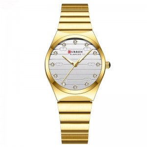 Curren Gold Γυναικείο Ρολόι 