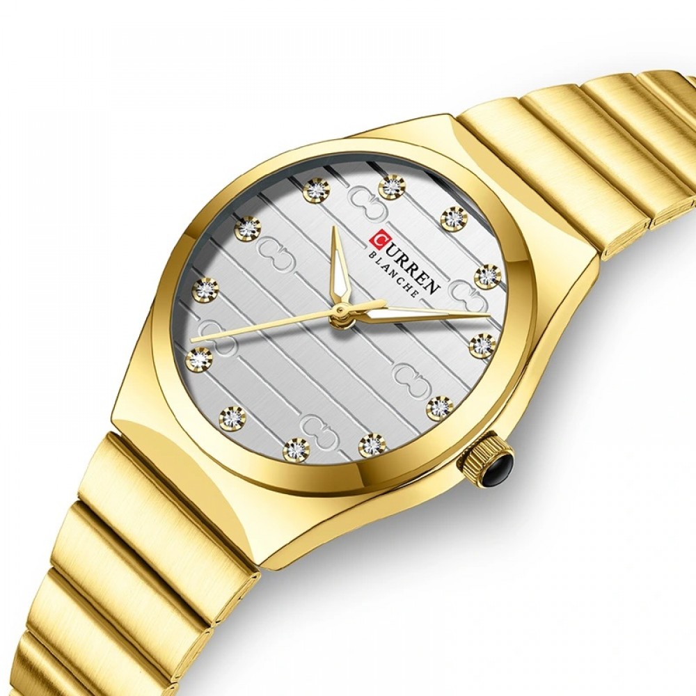 Curren Gold Γυναικείο Ρολόι 