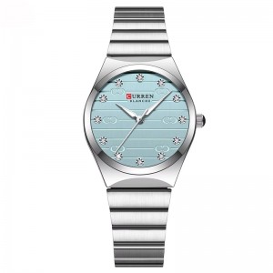 Curren Silver Blue Γυναικείο Ρολόι 