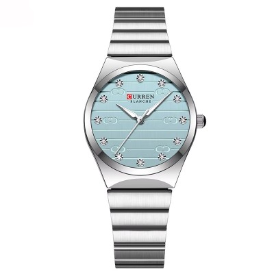 Curren Silver Blue Γυναικείο Ρολόι 