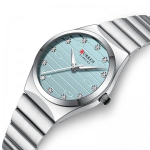 Curren Silver Blue Γυναικείο Ρολόι 