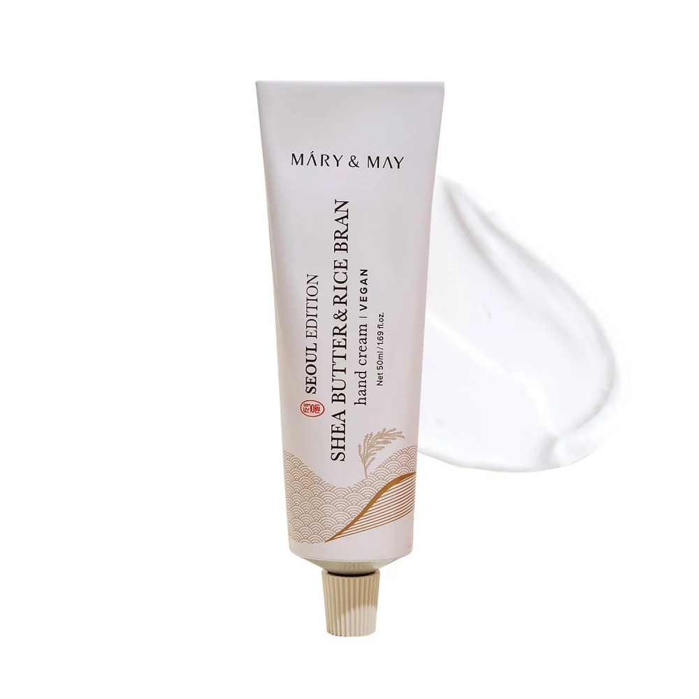 Mary&May Shea Butter & Rice Bran Hand Cream - Κρέμα για ξηρά και ταλαιπωρημένα χέρια