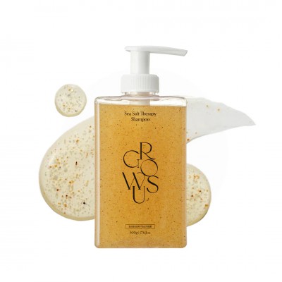 GROWUS Sea Salt Therapy Shampoo - Αναζωογονητικό Σαμπουάν για το Τριχωτό & τα Μαλλιά