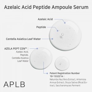 APLB Azelaic Acid Peptide Ampoule Serum – Ορός για Ομοιόμορφο Τόνο & Ελαστικότητα