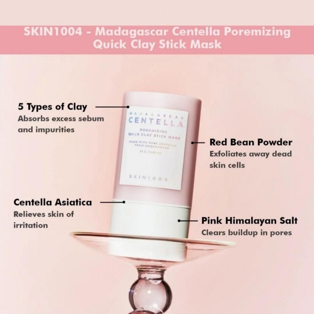 SKIN 1004 Madagascar Centella Poremizing Quick Clay Stick Mask