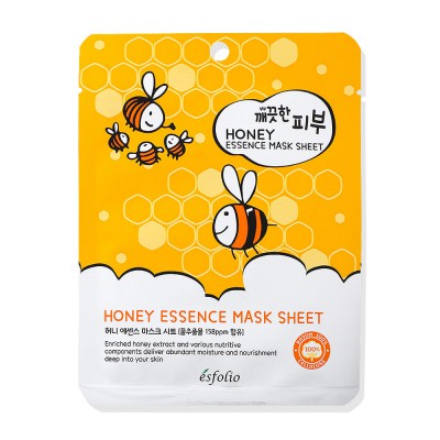 Esfolio Pure Skin Honey Essence Mask Sheet -Μάσκα για λείο ενυδατωμένο δέρμα