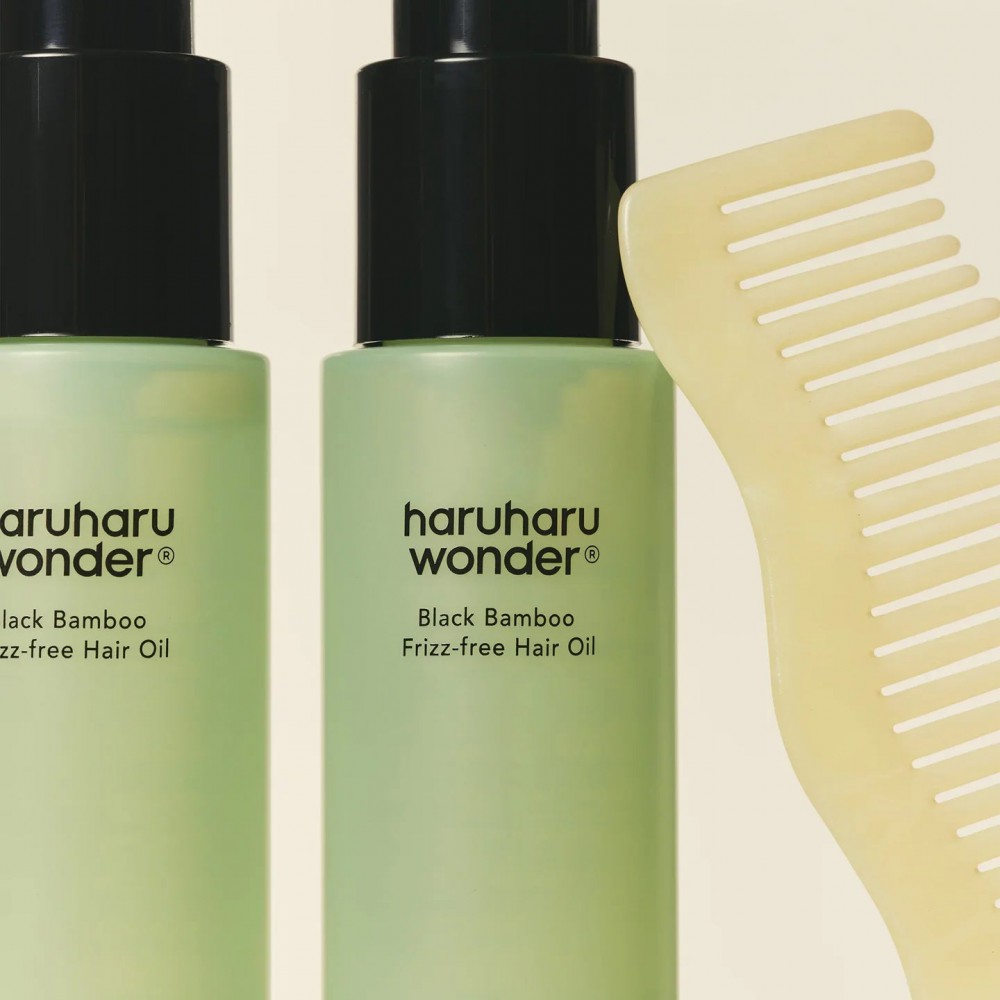 Haruharu Wonder Black Bamboo Frizz-free Hair Oil - Λάδι Μαλλιών για Λάμψη & Έλεγχο του Φριζαρίσματος