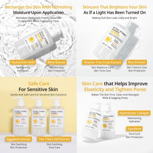 APLB Retinol Vitamin C Vitamin E Body Wash - Καθαρισμός & Αναζωογόνηση Σώματος