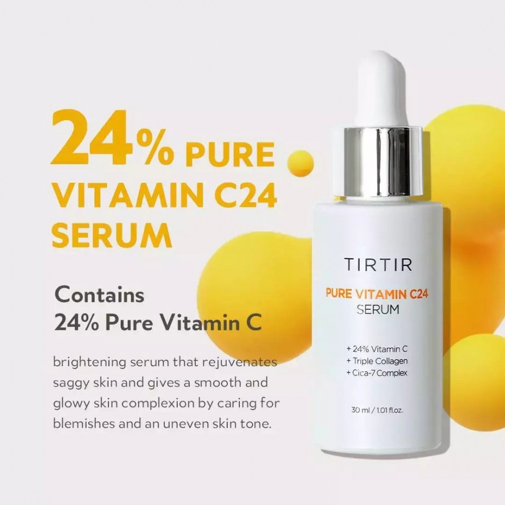 TIRTIR Pure Vitamin C24 Serum – Ορός με Καθαρή Βιταμίνη C 24%