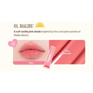 Unleashia Sunset Dazzle Gloss Balm - No.1 Malibu
