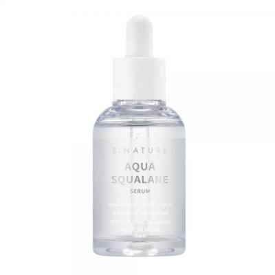 S.NATURE Aqua Squalane Serum - Ενυδάτωση, Σύσφιξη & Καταπράυνση για Ευαίσθητο Δέρμα
