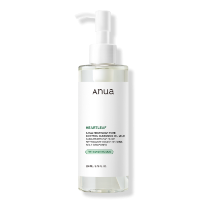 Anua Heartleaf Pore Control Cleansing Oil Mild - Έλαιο βαθύ καθαρισμού πόρων για ευαίσθητο δέρμα