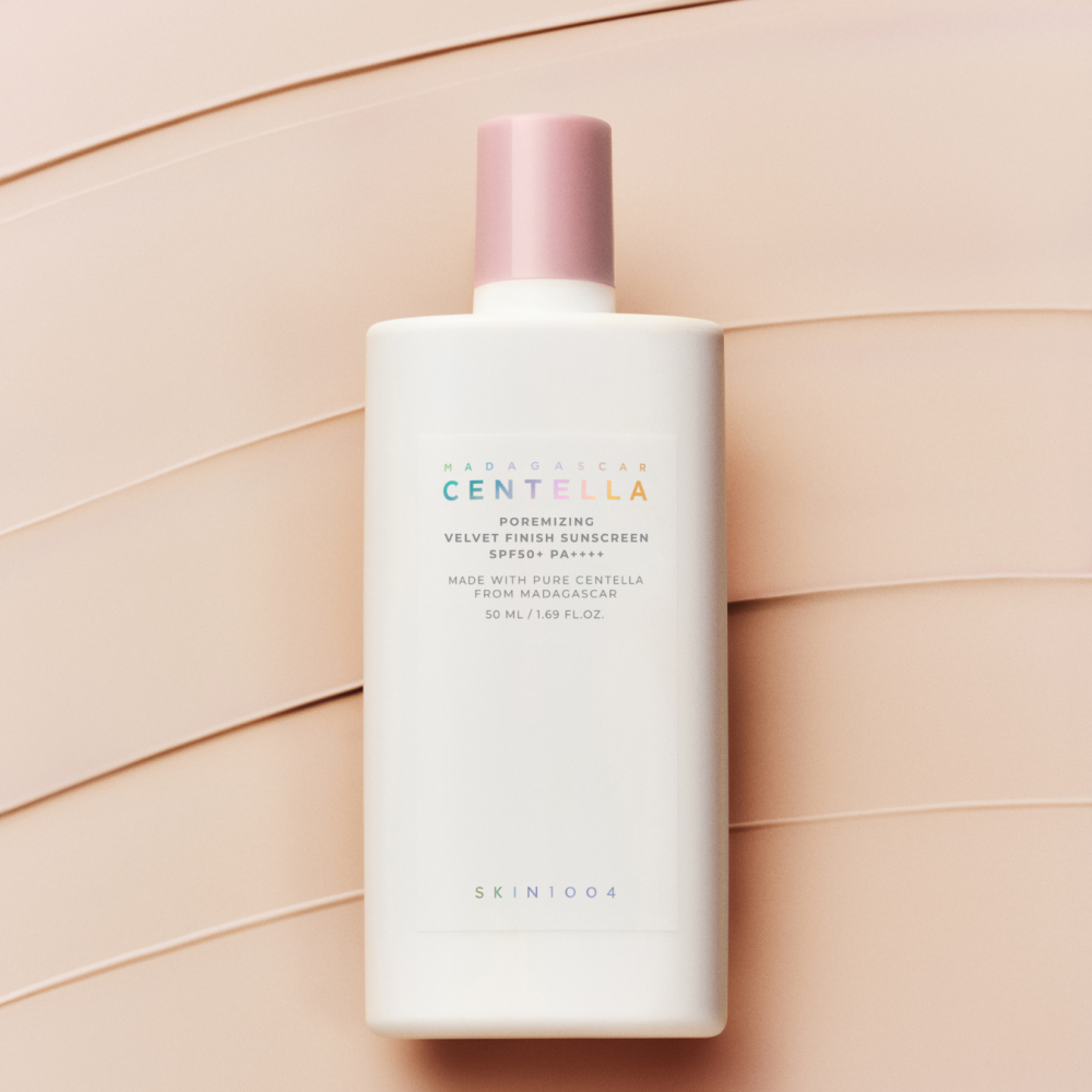 SKIN1004 Madagascar Centella Poremizing Velvet Finish Sunscreen SPF 50+ PA++++ - Αντηλιακό Προσώπου με Velvet Φινίρισμα & Ελαφριά Κάλυψη Πόρων