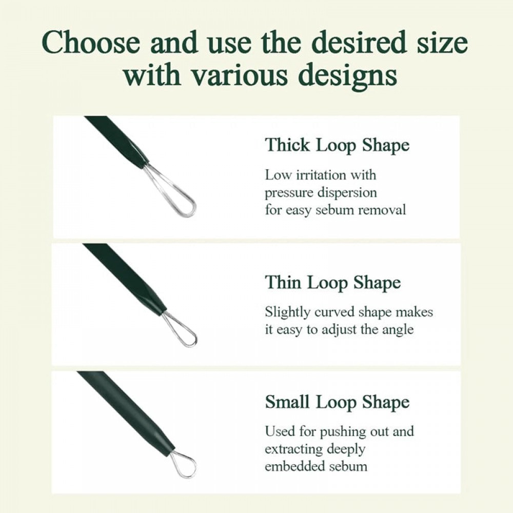 PYUNKANG YUL Pimple Extractor - Εργαλεία για τη αφαίρεση σμήγματος