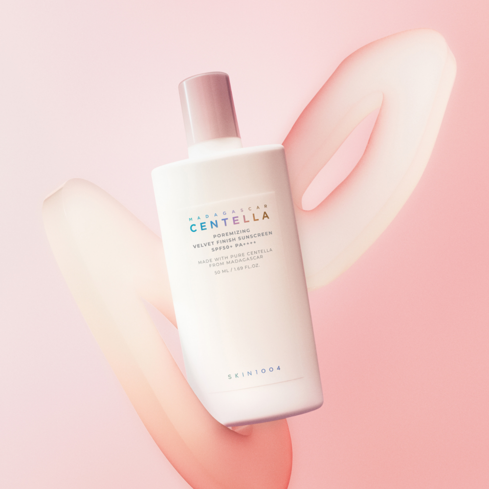 SKIN1004 Madagascar Centella Poremizing Velvet Finish Sunscreen SPF 50+ PA++++ - Αντηλιακό Προσώπου με Velvet Φινίρισμα & Ελαφριά Κάλυψη Πόρων