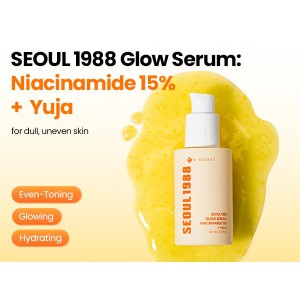 K-SECRET SEOUL 1988 Glow Serum : Niacinamide 15% + Yuja - Ορός για Λαμπερό & Ομοιόμορφο Τόνο