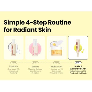 K-SECRET SEOUL 1988 Advanced Shot : Retinal Liposome 12% + Black Rice - Ισχυρός Αντιγηραντικός Ορός Ρετινάλης