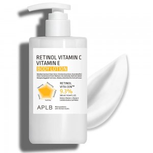 APLB Retinol Vitamin C Vitamin E Body Lotion - Αντιγήρανση & Λάμψη για Όλο το Σώμα