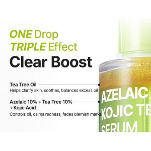 PURITO Azelaic Acid 10 Kojic Tea Tree Serum - Καθαρισμός Ακμής & Σημαδιών