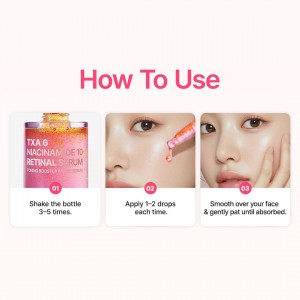 PURITO TXA 6 Niacinamide 10 Retinal Serum - Διόρθωση Δυσχρωμιών & Λάμψη με Ρετινάλη