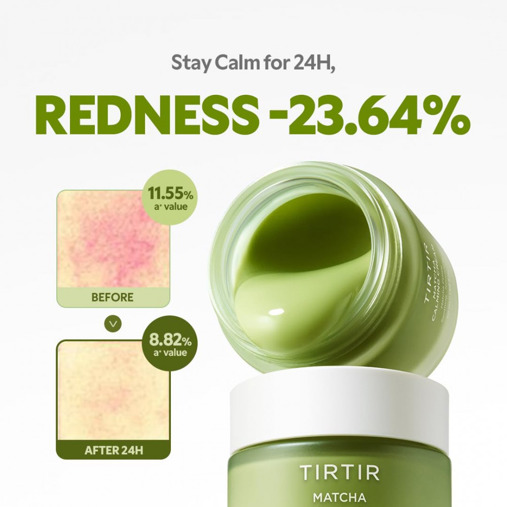TIRTIR Matcha Calming Cream – Καταπραϋντική & Ενυδατική Κρέμα με Matcha PDRN