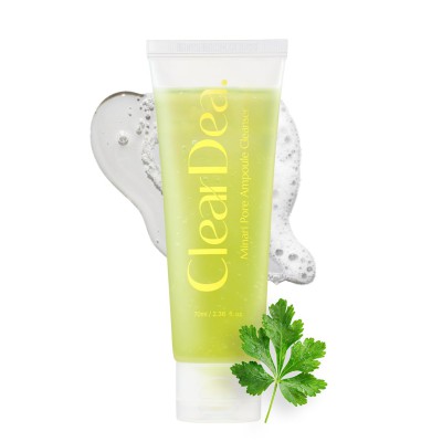 ClearDea Minari Pore Ampoule Cleanser - Αφρός Καθαρισμού με Νερό Μαιντανού για Πόρους & Λάμψη