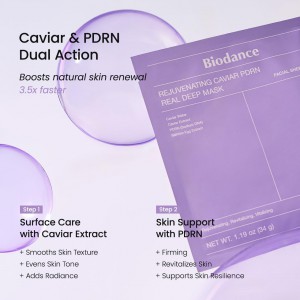 Biodance Rejuvenating Caviar PDRN Real Deep Mask - Μάσκα Εντατικής Αναζωογόνησης & Λάμψης