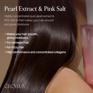 GROWUS Damage Therapy Hair Oil - Λάδι Αναδόμησης και Θρέψης Μαλλιών