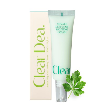 ClearDea Minari Deep Cool Soothing Cream - Κρέμα με Cooling Εφέ για Πόρους & Ενυδάτωση