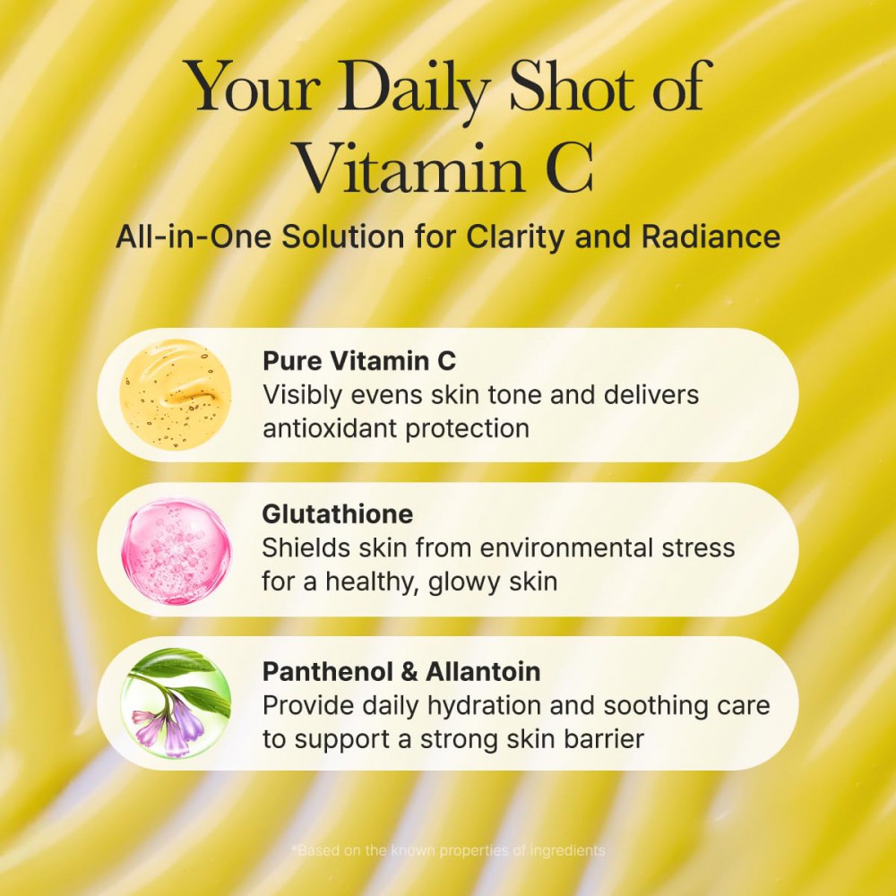 Arencia Vitamin C Booster Shot - Ενισχυμένος Ορός Βιταμίνης C για Λάμψη, Ομοιόμορφο Τόνο & Αντιοξειδωτική Προστασία