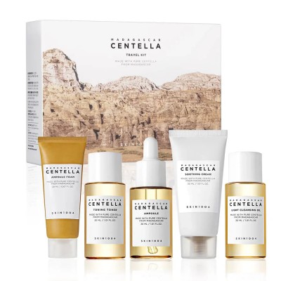 SKIN 1004 Madagascar Centella Travel Kit - Σετ 5 mini προϊόντων για καταπράυνση