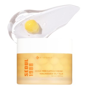 K-SECRET SEOUL 1988 Capsule Cream : Niacinamide 5% + Yuja - Κρέμα Ενυδάτωσης και Λάμψης