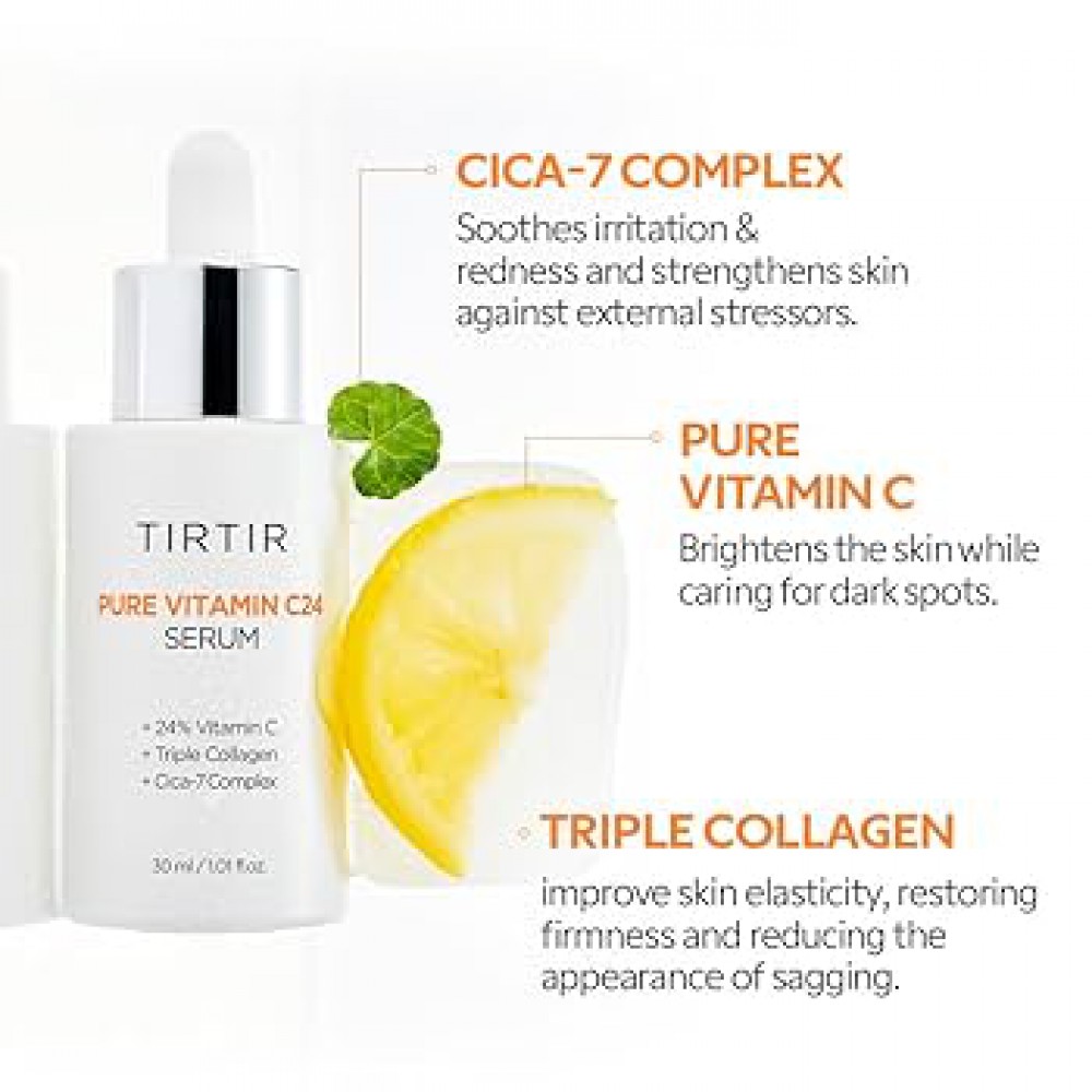 TIRTIR Pure Vitamin C24 Serum – Ορός με Καθαρή Βιταμίνη C 24%