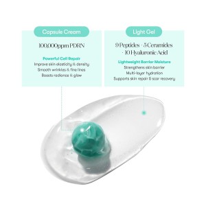 VT Cosmetics PDRN Capsule Cream 100 - Κρέμα Καψουλών με PDRN για Λάμψη & Σύσφιξη