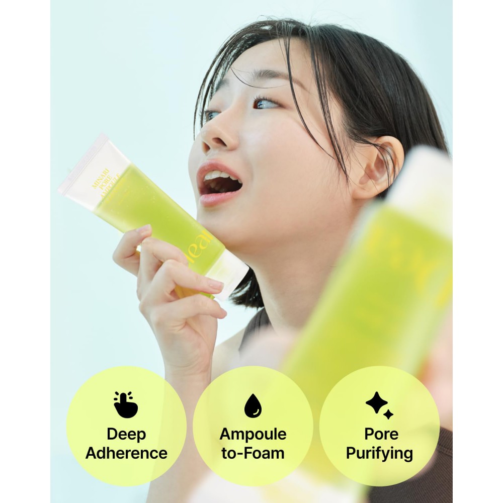 ClearDea Minari Pore Ampoule Cleanser - Αφρός Καθαρισμού με Νερό Μαιντανού για Πόρους & Λάμψη