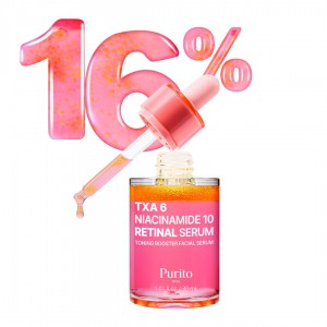PURITO TXA 6 Niacinamide 10 Retinal Serum - Διόρθωση Δυσχρωμιών & Λάμψη με Ρετινάλη