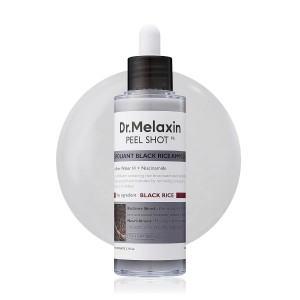 Dr. Melaxin Peel Shot Exfoliant Black Rice Ampoule - Ορός Απολέπισης & Λάμψης
