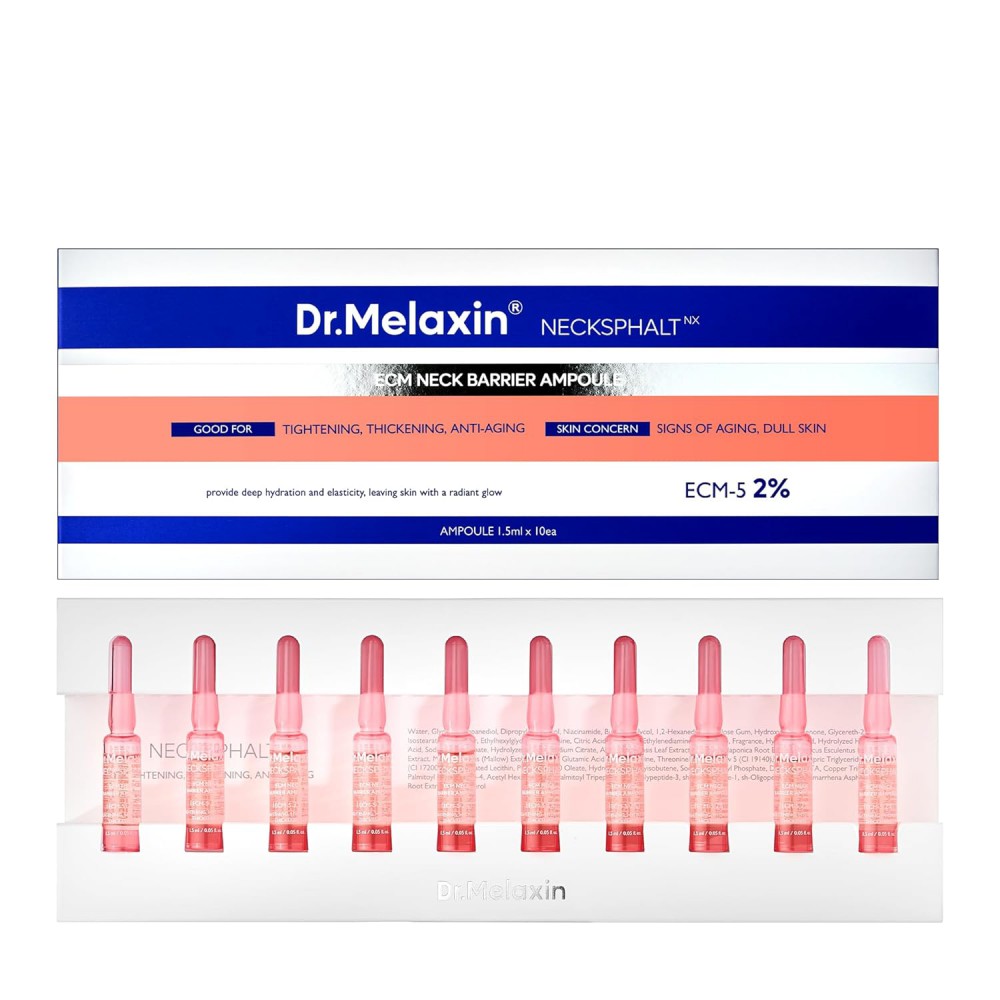 Dr. Melaxin Necksphalt ECM Ceramide Neck Serum - Ορός Σύσφιξης Λαιμού
