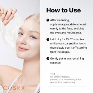 COSRX PDRN EXOSOME Skinplaning Glaze Mask - Peel-Off Μάσκα Λάμψης & Σύσφιξης
