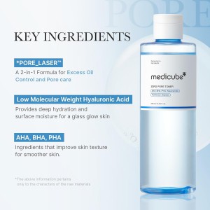 Medicube Zero Pore Toner - Toner Σύσφιξης Πόρων & Ενυδάτωσης